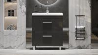 Тумба под раковину Velvex Orlando tn.ORL.CLA.70.2Y графит 70 см серая