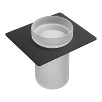 Стакан для зубных щеток Boheme Space 10966-B-TUM черный матовый