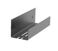 Полка для ванной Wonzon & Woghand WW-6131-BGM темный графит брашированная