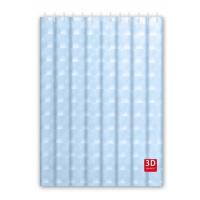 Шторка для душа Haiba HB75101-4 голубой