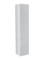 Пенал Velvex Эдж pp.EDG.35 белый глянец 35 см