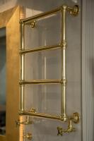 Водяной полотенцесушитель Boheme Imperiale 719 глянцевое золото