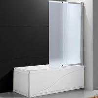 Шторка на ванну Cezares Slider 100x145 SLIDER-VF-11-100/150-P-Cr профиль хром, стекло рифленое