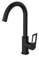 Смеситель для кухонной мойки Voda Surf Black SF519B черный матовый