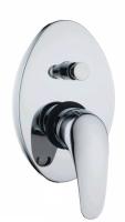 Встраиваемый смеситель для ванны и душа Esko LM83-2 хром