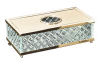 Салфетница Boheme Murano Cristal 10232 золото