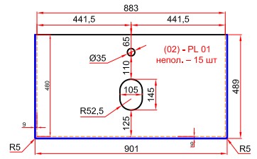 Столешница LaFenice Granite FNC-03-PL01-90 белый мрамор