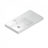 Мебельная раковина LaFenice Cubo CU.NN.90L 90 см белая