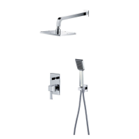 Душевой комплект со смесителем Caprigo Diamante 50-215-crm хром