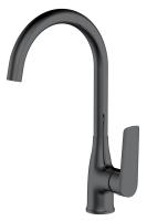 Смеситель для кухонной мойки Esko Lagos Gun Metal LG519GM оружейная сталь матовый