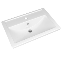 Встраиваемая раковина Kirovit Фостер 4620008197746 70 см белая