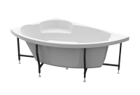 Ванна акриловая Radomir Алари 170x120 L 2-01-0-1-1-218 угловая c каркасом