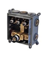 Скрытая часть термостата Wonzon & Woghand WW-INB323A серый матовый