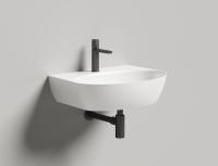 Накладная раковина Salini Alda Wall 02 140322M 45 см белая матовая