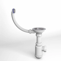 Сифон Santegro Grand 3 C8701124 белый