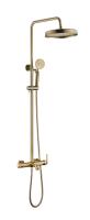 Душевая стойка со смесителем Boheme Eterna 178-BR бронза