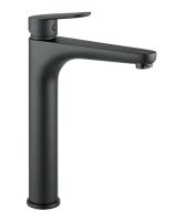 Смеситель для раковины Webert Sax Evolution SE830402560 черный матовый с донным клапаном