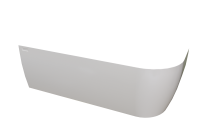 Фронтально-торцевой экран под ванну Radomir Вальс 170x75 L 1-21-0-1-0-345 белый