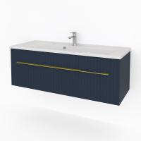 Тумба под раковину Kакса-А Sharm 005281 120 см синяя