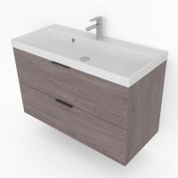 Тумба под раковину Kакса-А Novella 005393 100 см ясень анкор темный