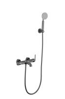 Смеситель для ванны Boheme Eterna 173-GM графит с душевым гарнитуром