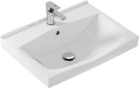 Мебельная раковина Cersanit Strim UM-STR60/1-w 60 см белый глянцевый