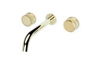 Встраиваемый смеситель Boheme Prestige 152-2-G-PR глянцевое золото