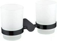 Держатель для стакана двойной Haiba HB8408-7 черный