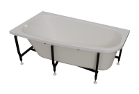 Ванна акриловая Radomir Рона 150x80 L 1-01-0-1-1-342 c каркасом