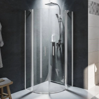 Душевой уголок Riho Novik 90x200x90 G003027120 профиль хром
