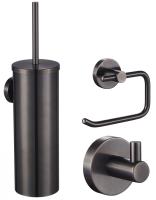 Набор аксессуаров Wonzon & Woghand WW-8100-GM темный графит брашированный