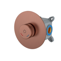 Встраиваемый смеситель для душа Boheme Tech 154-4-BRB брашированная бронза встраиваемый