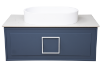 Тумба под раковину LaFenice Cubo FNC-01-CUB-BG-90 90 см синяя матовая