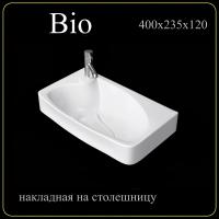 Мебельная раковина Madera Bio 4627173210409 40 см белая глянцевая