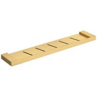 Полка для ванной Boheme Qubic 10736-MG золото-матовый