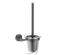 Туалетный ершик Wonzon & Woghand Simple WW-6529-BGM темный графит брашированный