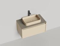 Тумба с раковиной Salini Domino 80 см 27D108ON окрашивание по RAL эмаль Onda Plus