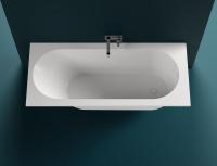 Ванна из искусственного камня Salini Ornella Kit 170x75 102421M белая матовая встраиваемая