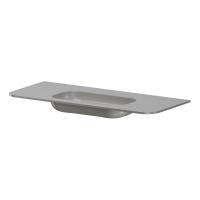 Мебельная раковина Armadi Art Voi Stonefinish 786-120-SF-L 120 см luna без отверстий