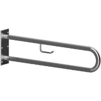 Поручень Bemeta Help Program 301907462 хром опорный U-образный с держателем для туалетной бумаги