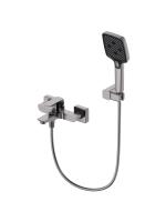 Смеситель для ванны Wonzon & Woghand Forza WW-639031-1-BGM темный графит брашированный с душевым гарнитуром