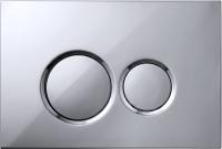 Кнопка смыва Esko Nordik ND245 хром механическая