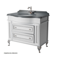 Тумба под раковину Caprigo Fresco 10624 100 см напольная (эмаль)