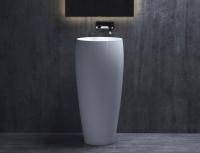 Раковина напольная Salini Armonia 03 130113SMF 45 см окрашивание по RAL Classic матовая