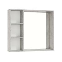 Зеркальный шкаф Onika Девис 208093 80 см бетон чикаго