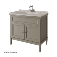 Тумба под раковину Caprigo Jardin 10418 90 см напольная (дерево, эмаль)