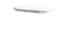 Крышка-сиденье Boheme Vogue 946 белое с микролифтом