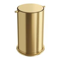 Ведро для мусора Boheme 10916-MG matt gold с вращающейся крышкой