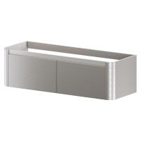 Тумба под раковину Armadi Art Voi Stonefinish 782-140-SF-SG 145 см stone grey подвесная