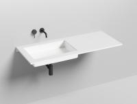 Встраиваемая раковина Salini Marea 1802214M 40 см белая матовая